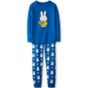 Miffy Long John Pajamas In Organic Cotton